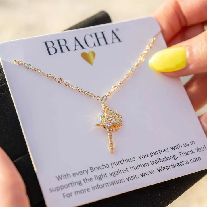 Bracha Hopeful Necklace in gold