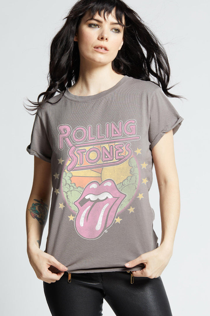 Rolling Stones Steel Gray Tee