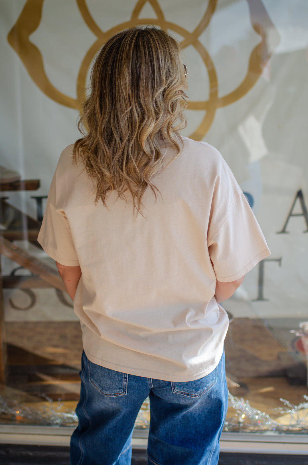 Cowboy Graphic Oversized Tee