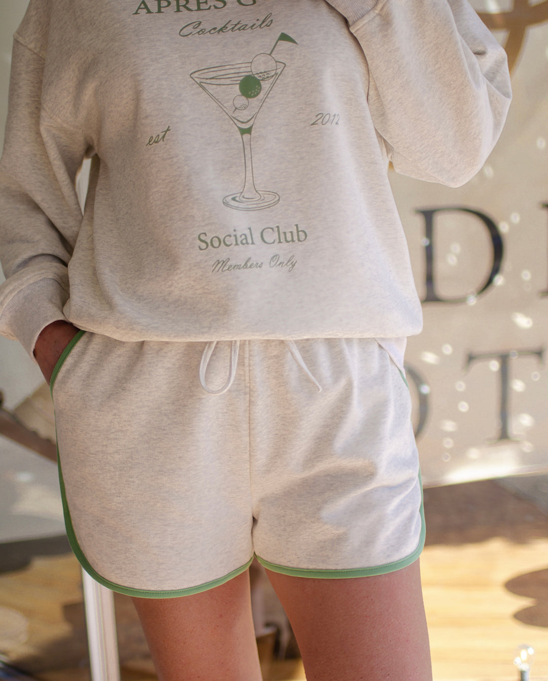 Aprés Golf Heather Sweatshirt