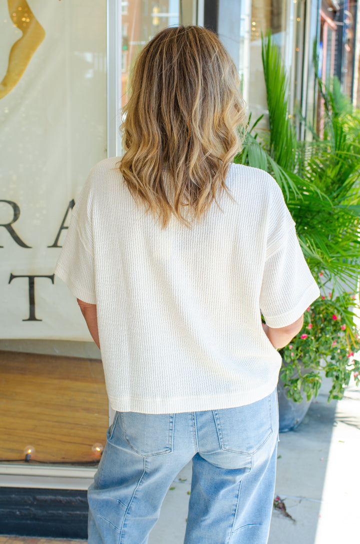 Everyday Comfort Top in Cream