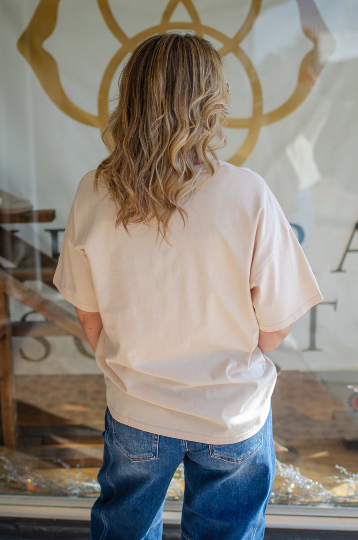 Cowboy Graphic Oversized Tee