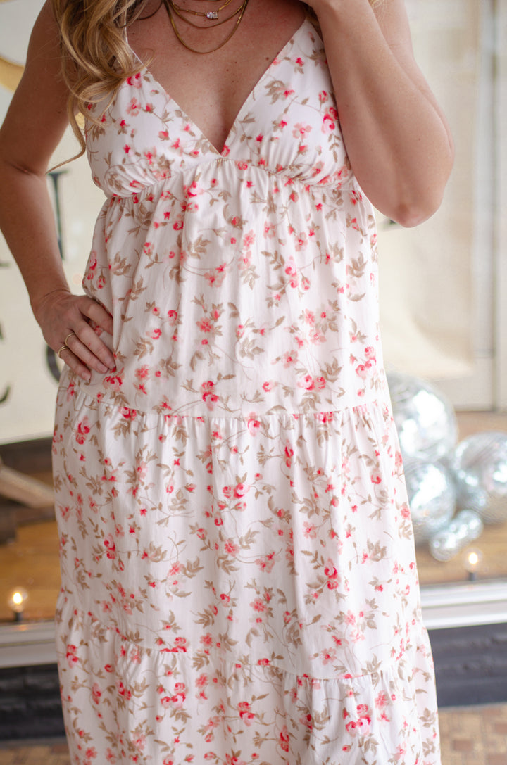 Meet Me for Brunch Floral Maxi Dress