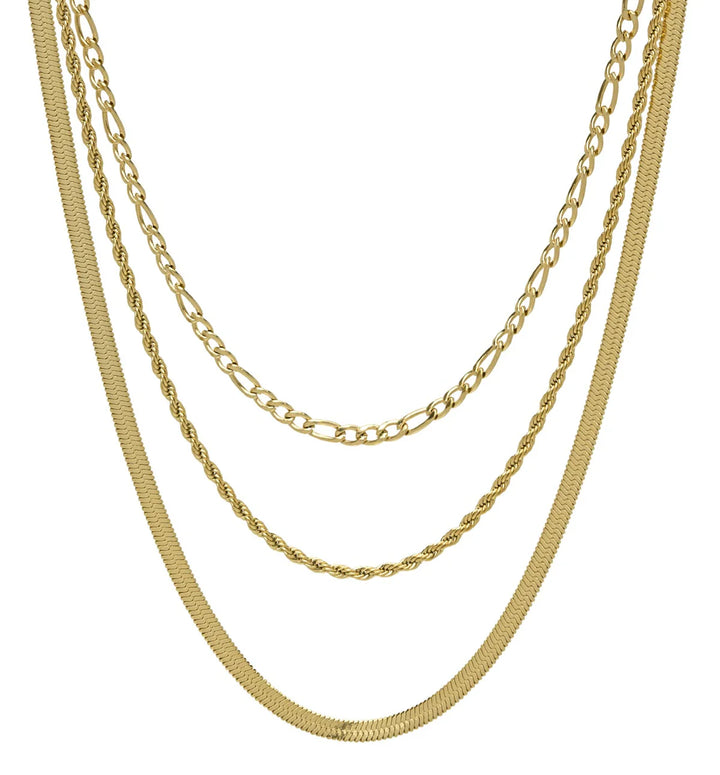 Bracha Marina Layered Necklace Water/Tarnish Resistant