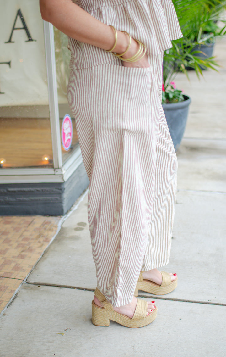 Lovingly Yours Striped Pants