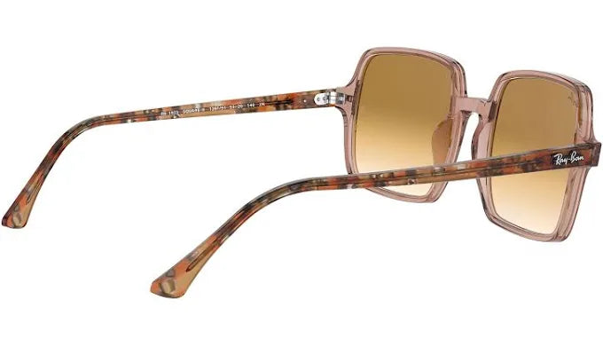 Ray-Ban 1973 Square II Pink Transparent