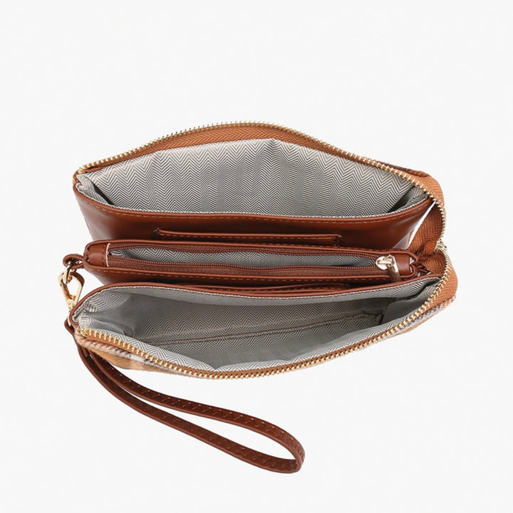 Riley Plaid
Compartment Crossbody/Wristlet