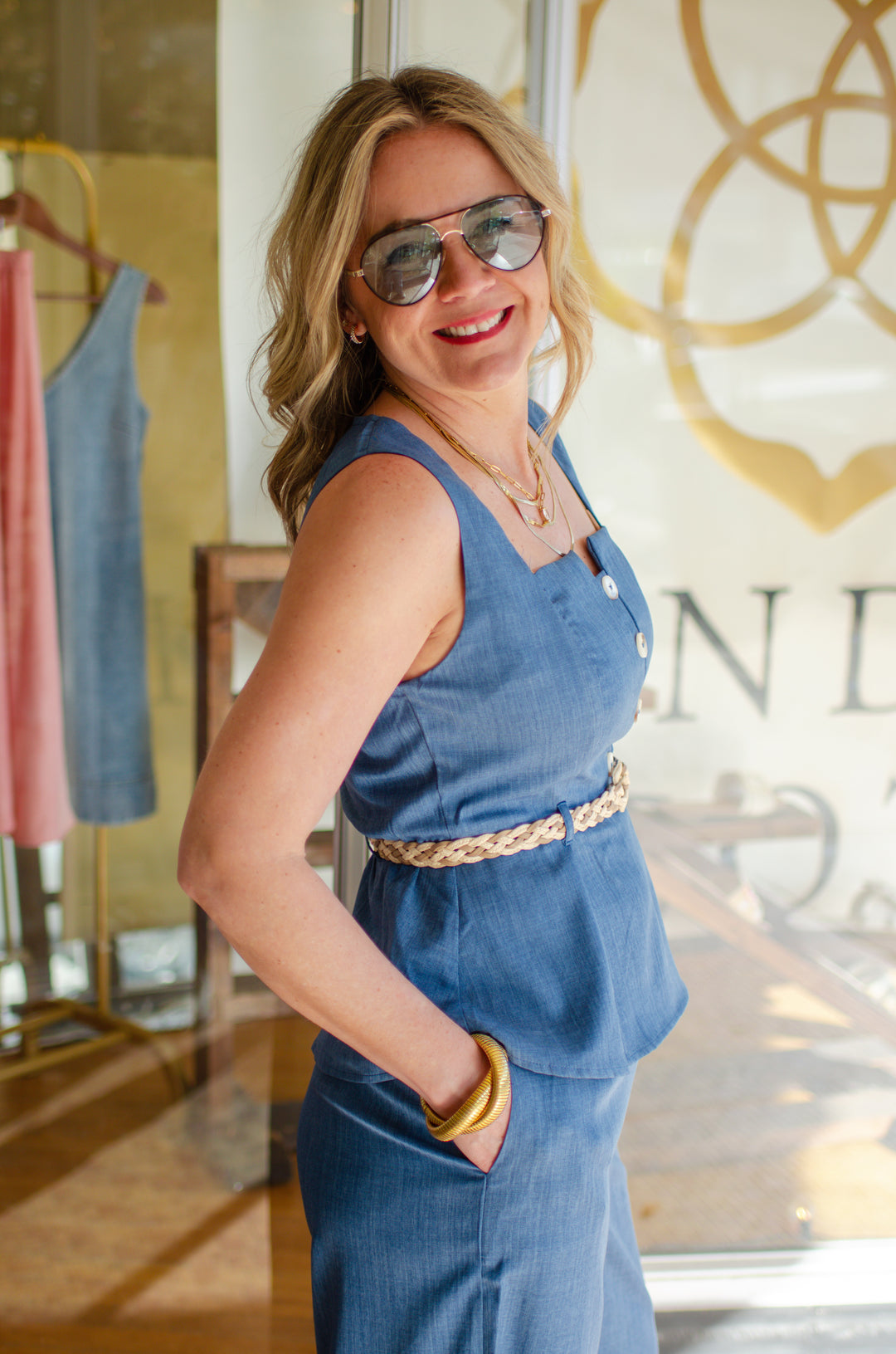 My Perfect Denim Top