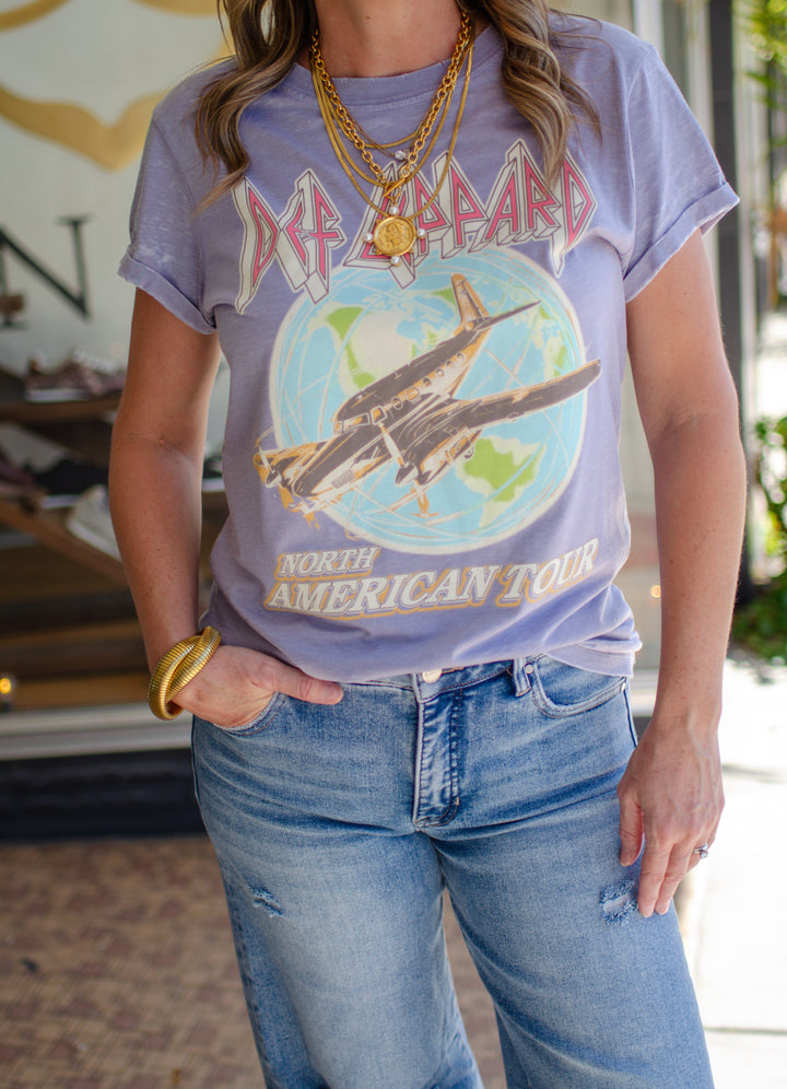 Def Leppard North American Tour Vintage Tee