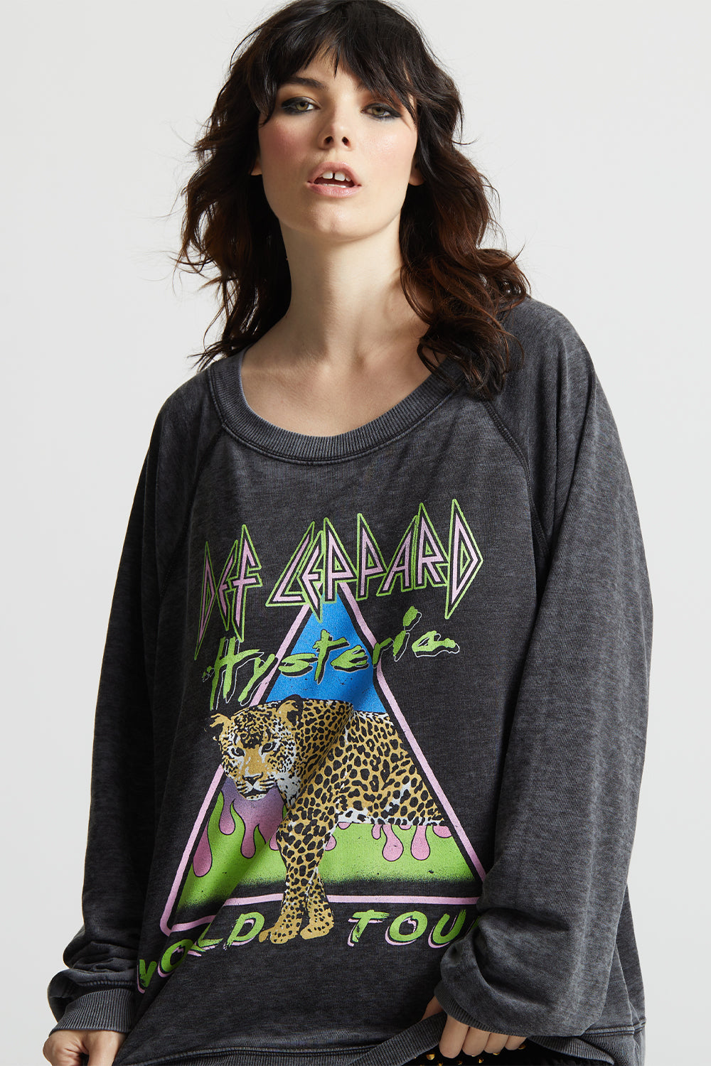 Def Leppard Hysteria Burnout Sweatshirt