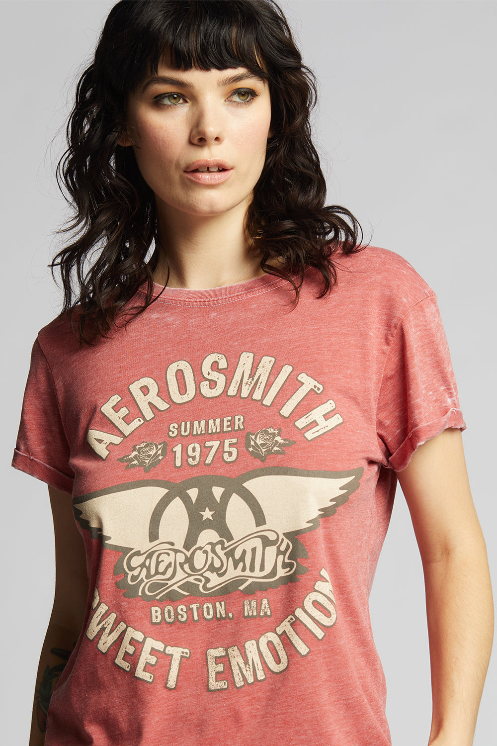 Aerosmith Sweet Emotion Burnout Tee