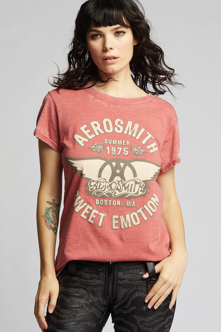 Aerosmith Sweet Emotion Burnout Tee