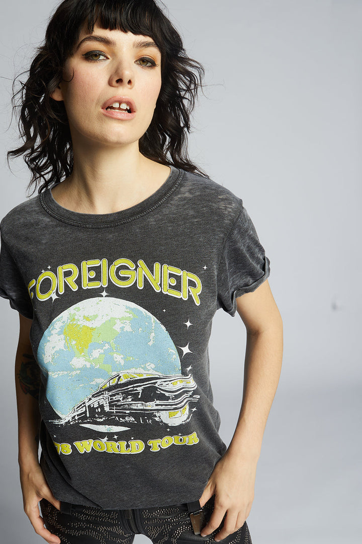 Foreigner Burn Out Tee