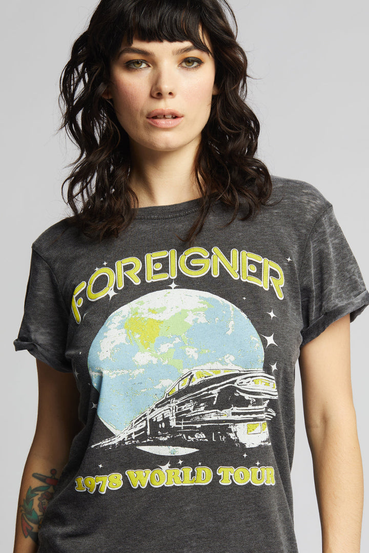 Foreigner Burn Out Tee