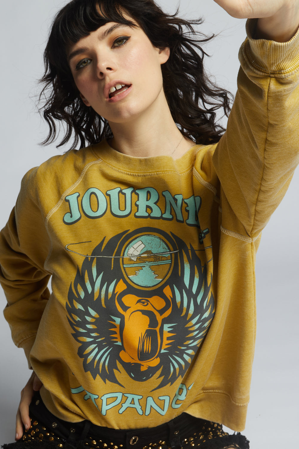 Journey Soft Mustard Sweatshirt