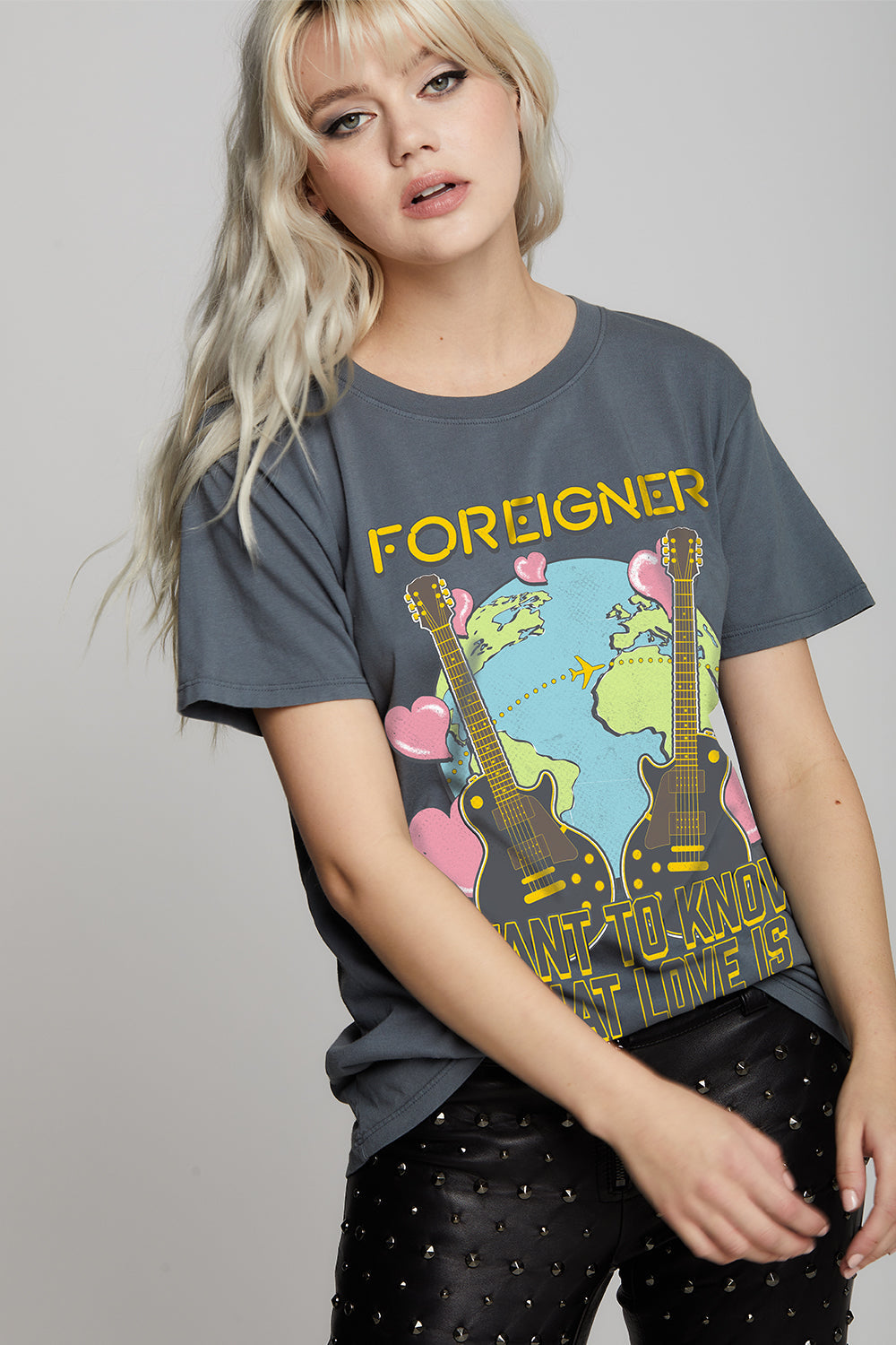 Foreigner Steel Grey Tee