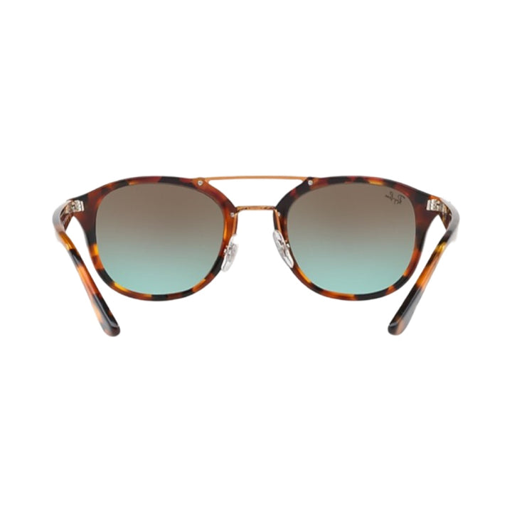 Ray-Ban Polished Tortoise with a Pink Mirror Lens RB2183 1127/B9 53