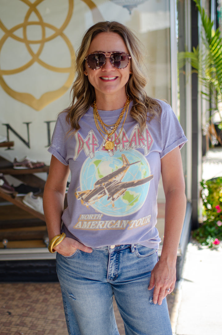 Def Leppard North American Tour Vintage Tee