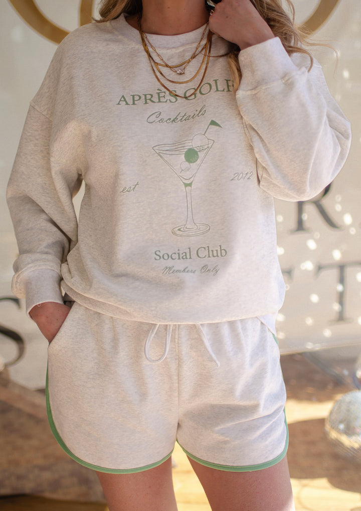 Aprés Golf Heather Sweatshirt