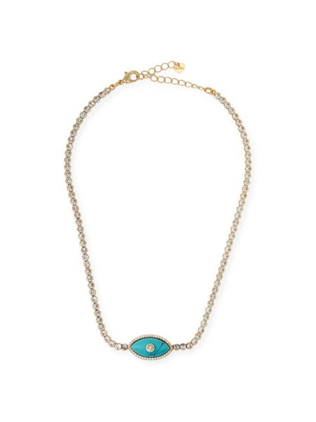 Bracha Fate Necklace in Turquoise