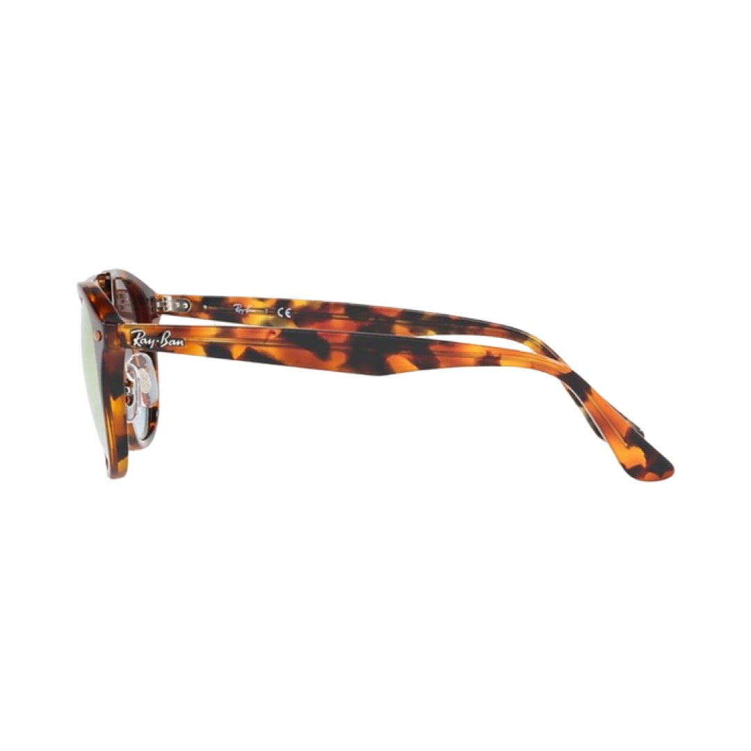 Ray-Ban Polished Tortoise with a Pink Mirror Lens RB2183 1127/B9 53