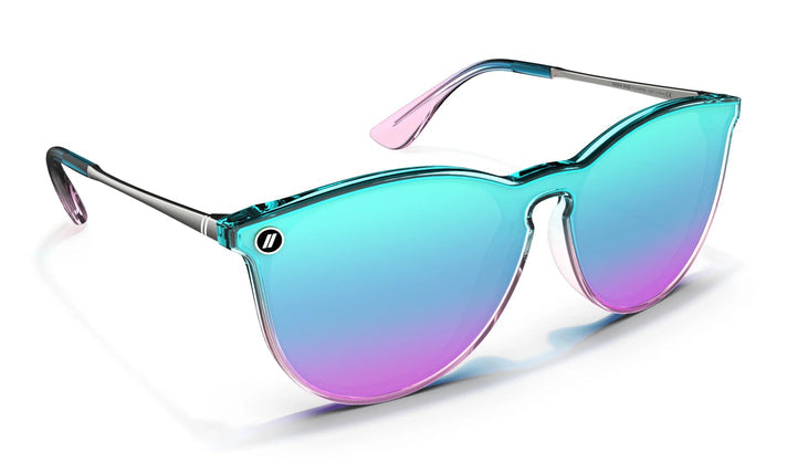 Blenders-Nora Rad Polarized Blue Rainbow Sunglasses