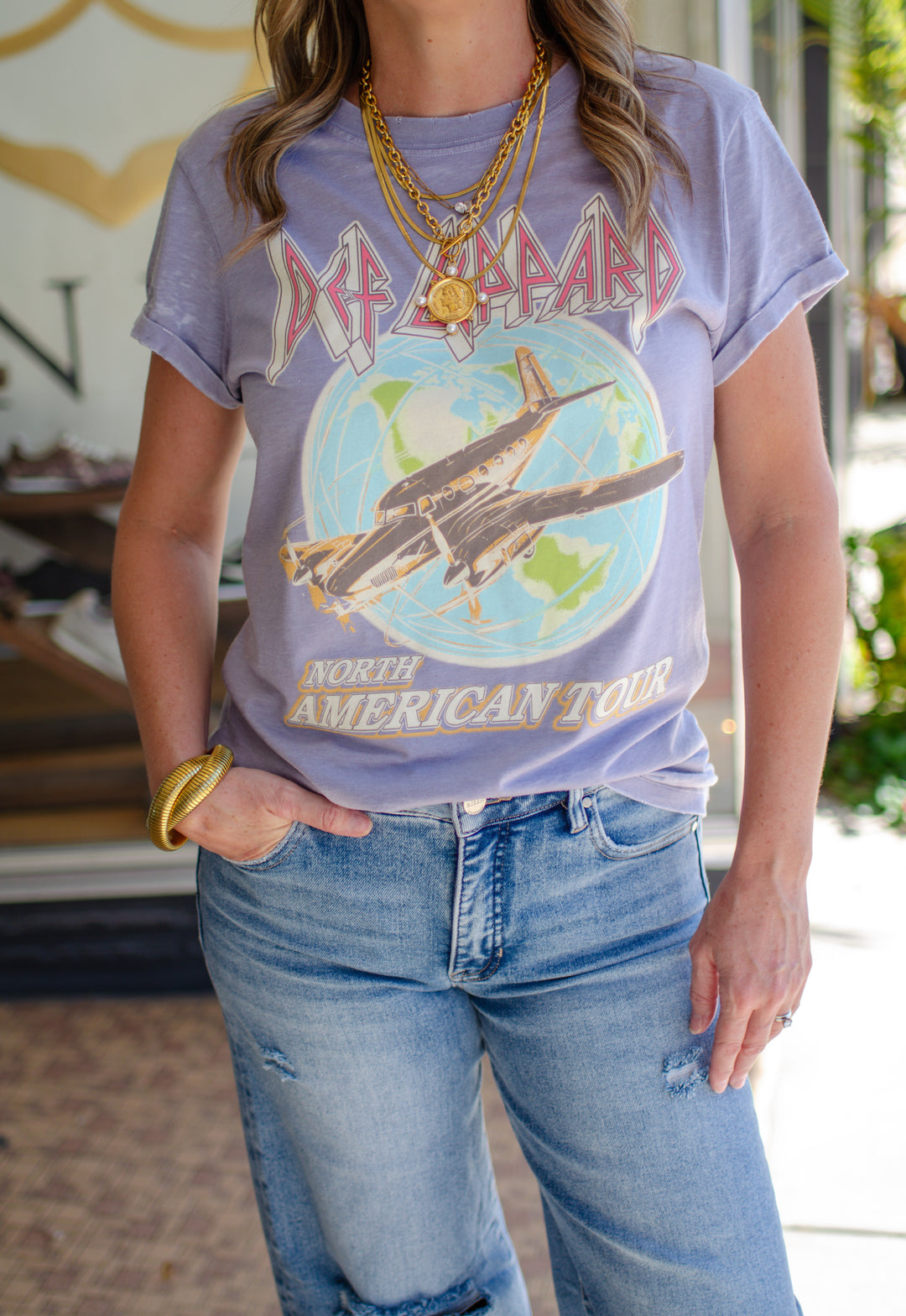 Def Leppard North American Tour Vintage Tee