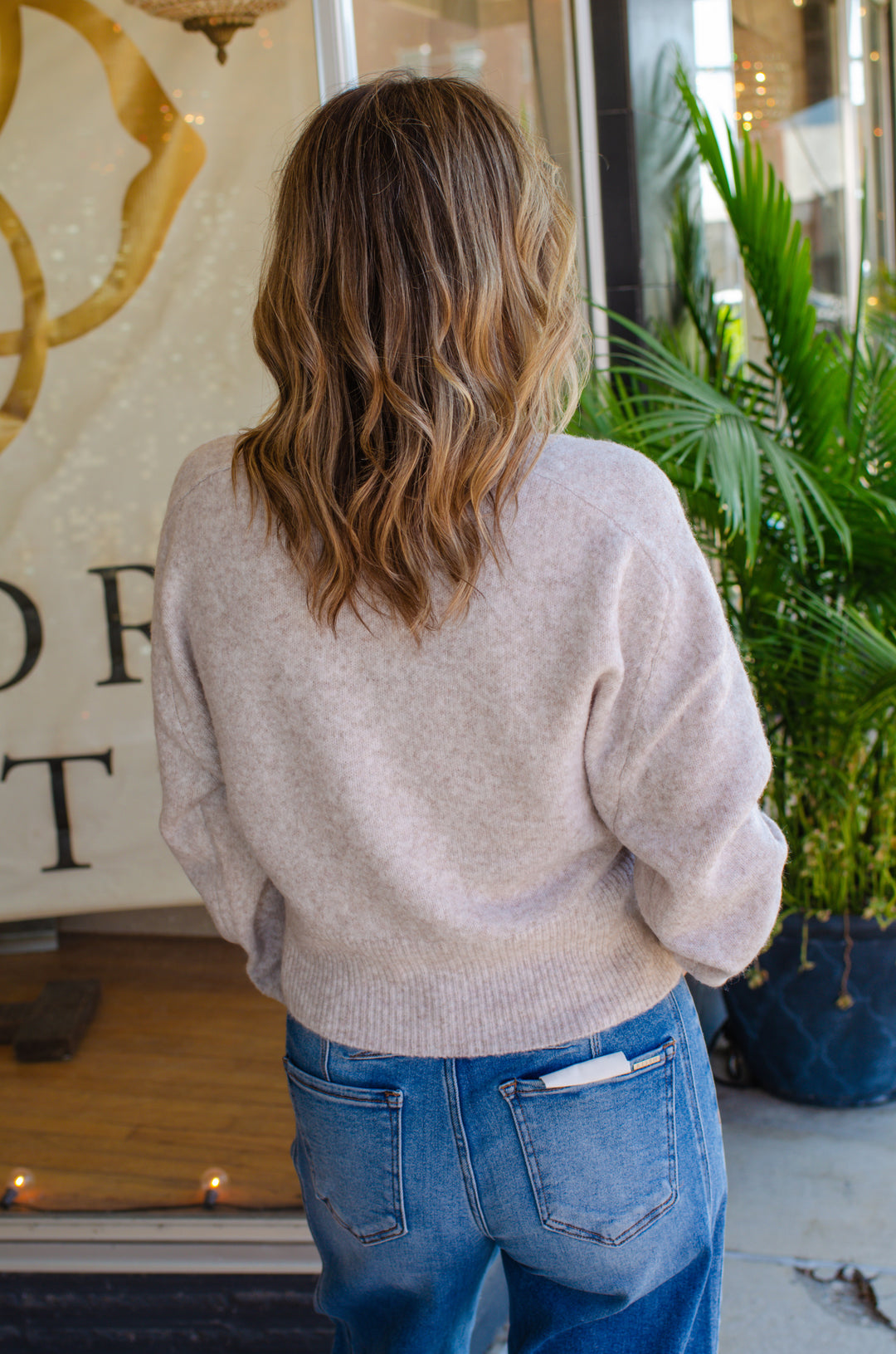 Cozy Vibes Button-up Cardigan in Oatmeal