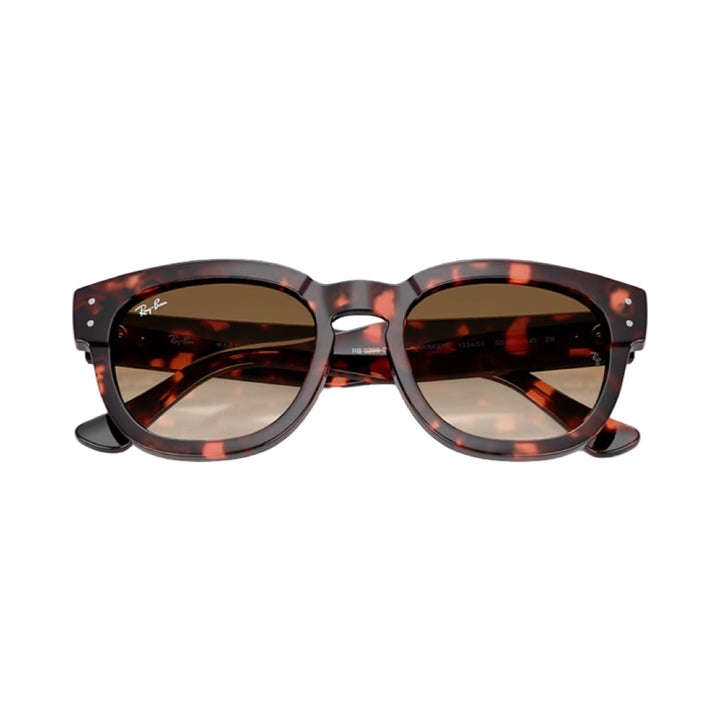 Ray-Ban Mega Hawkeye Polished Pink Tortoise with Brown Gradient Lenses