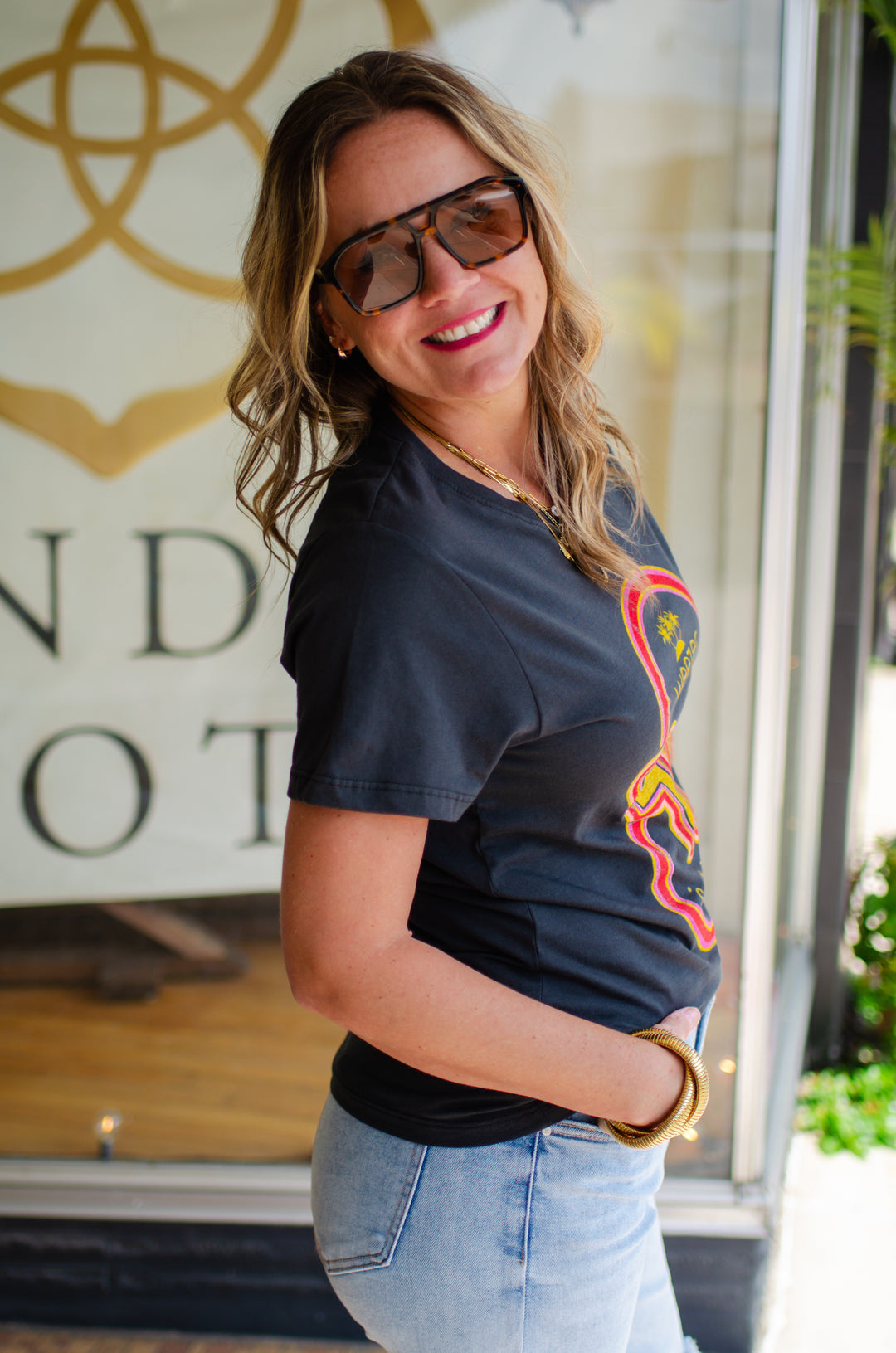 Weezer California Tee in Black