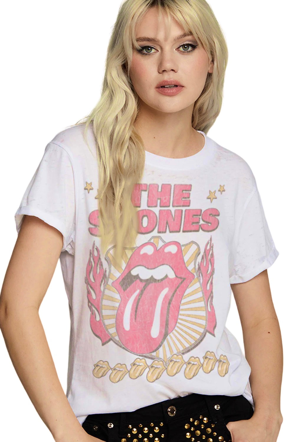 Rolling Stones Burnout Tee