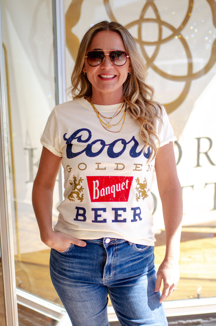 Coors Banquet Beer Tee