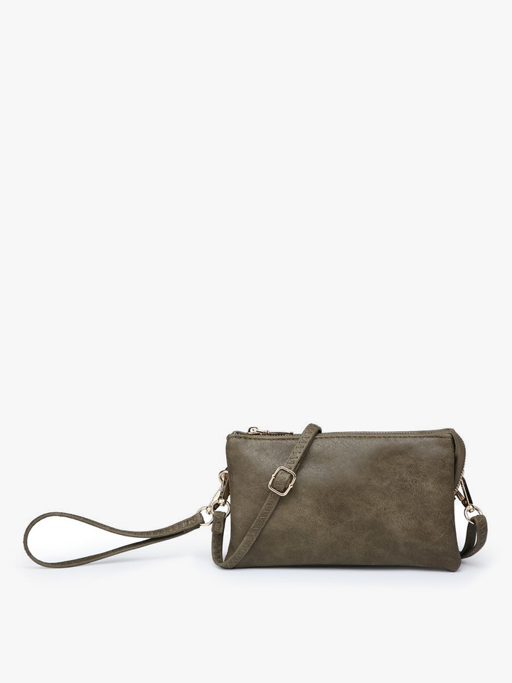 Riley Olive
Compartment Crossbody/Wristlet