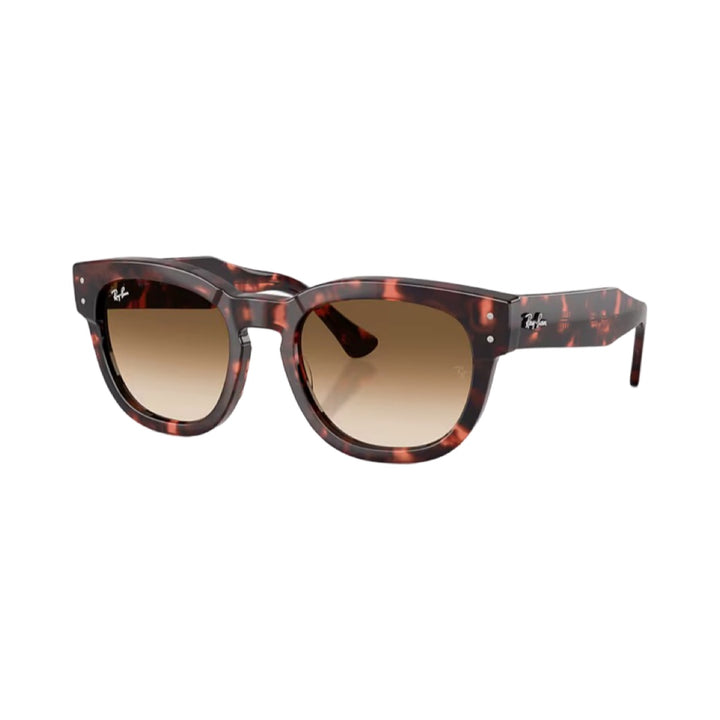 Ray-Ban Mega Hawkeye Polished Pink Tortoise with Brown Gradient Lenses