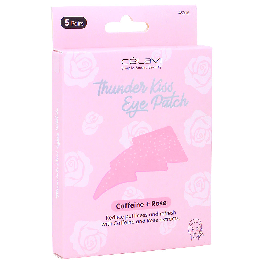 Thunder Kiss Eye Patch Caffine + Rose Patch