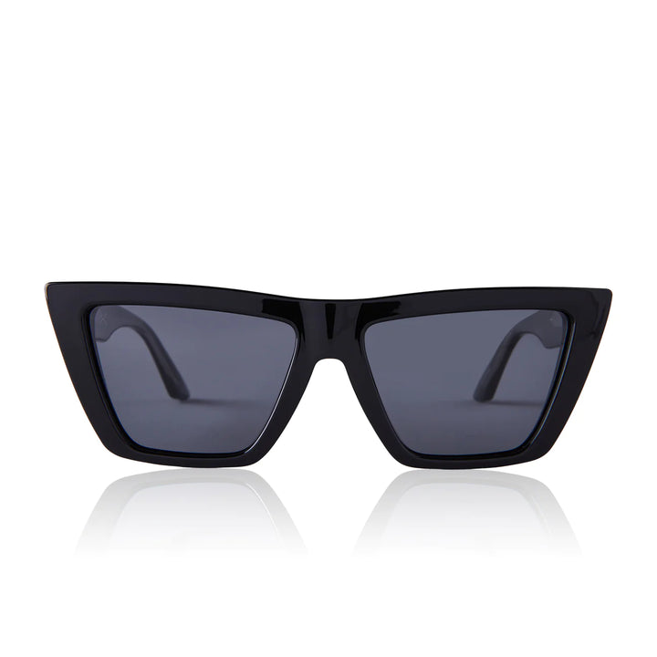 Dime-Melrose Black Grey Polarized Sunglasses
