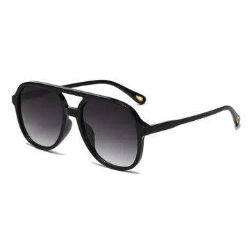 Classic Oversized Acrylic Aviator Sunglasses