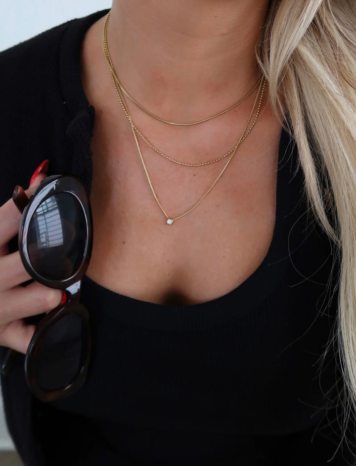 Chansuttpearls Ellison Triple Layer Necklace
