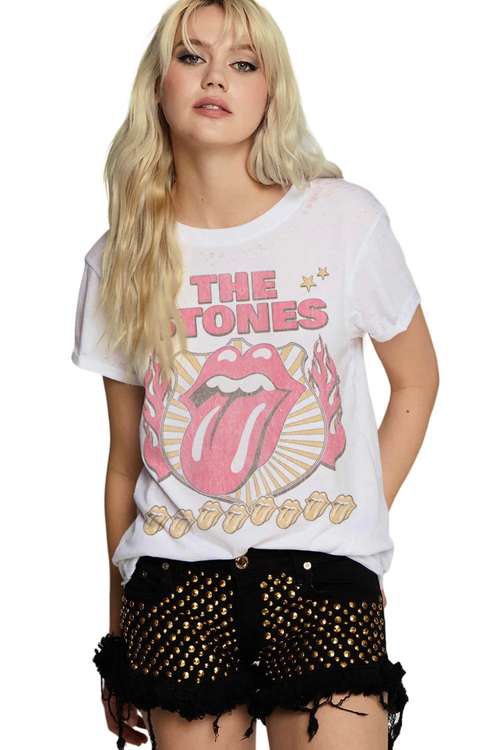 Rolling Stones Burnout Tee