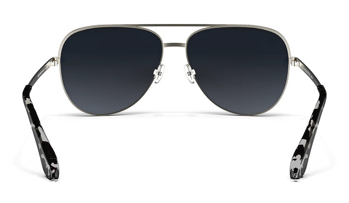 Blenders Shadow Matte Silver Sunglasses