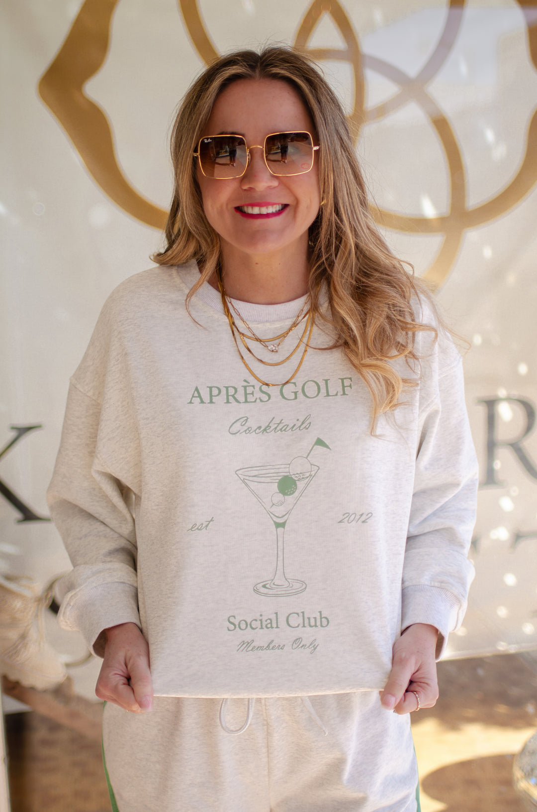 Aprés Golf Heather Sweatshirt