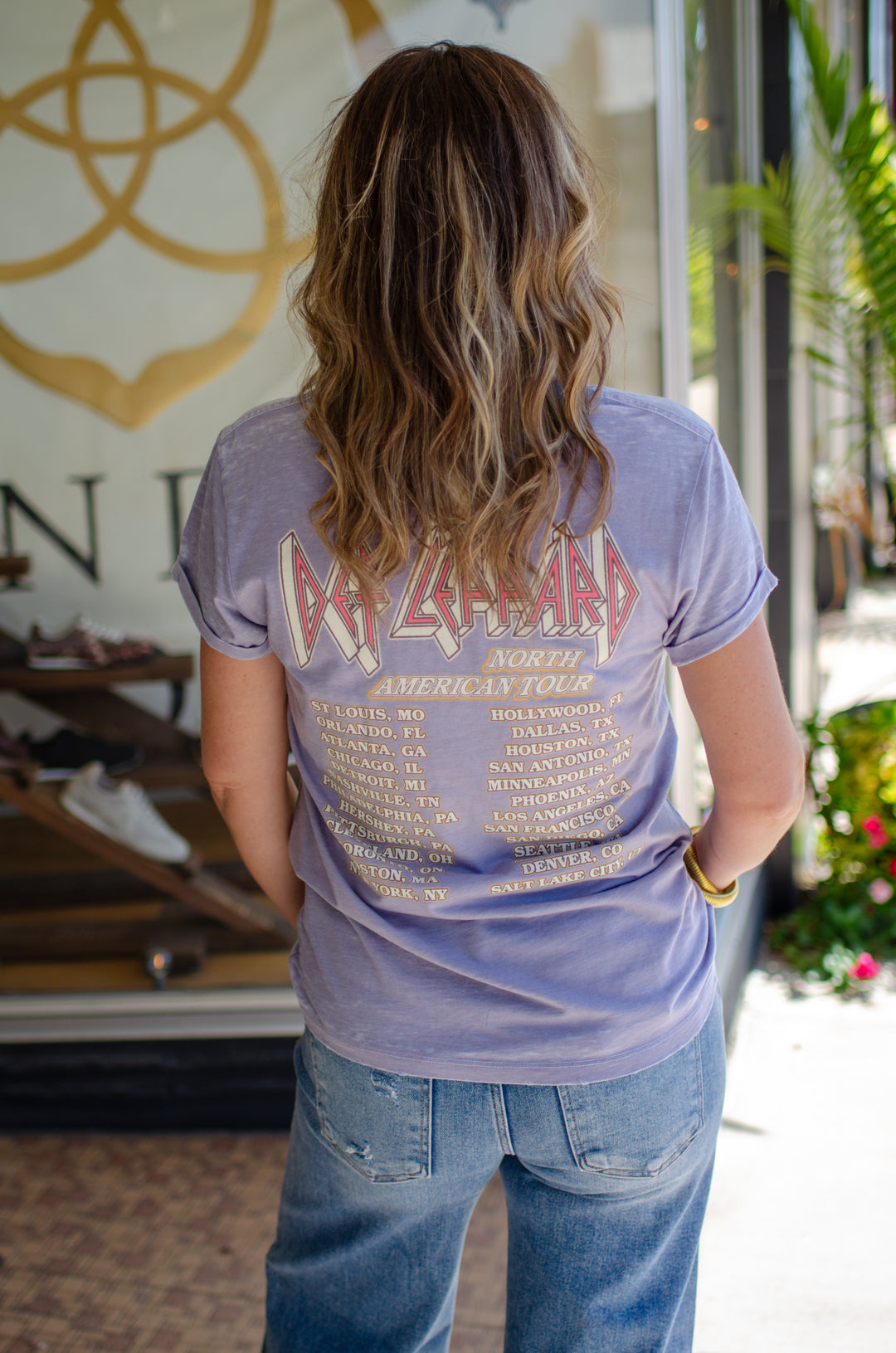 Def Leppard North American Tour Vintage Tee