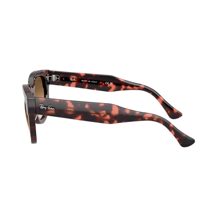 Ray-Ban Mega Hawkeye Polished Pink Tortoise with Brown Gradient Lenses