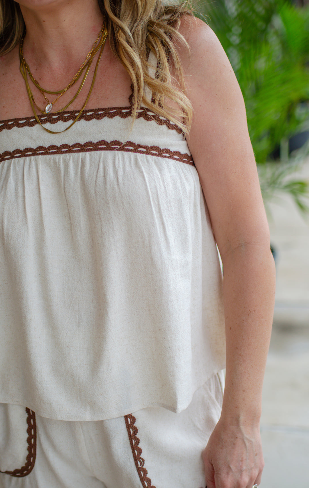 Remember Me Top in Cream