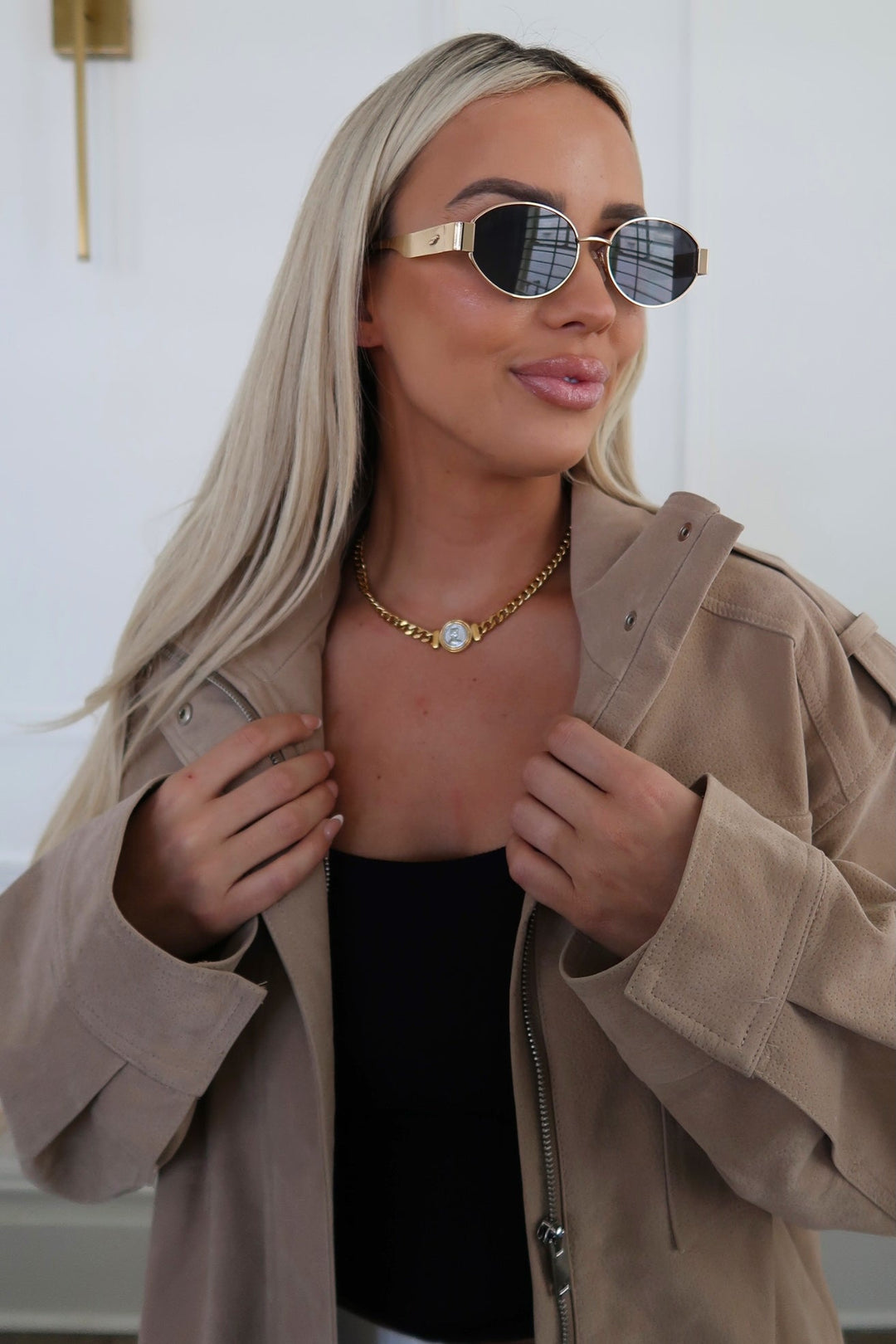 Chansuttpearls Bella Multi Metal Coin Necklace