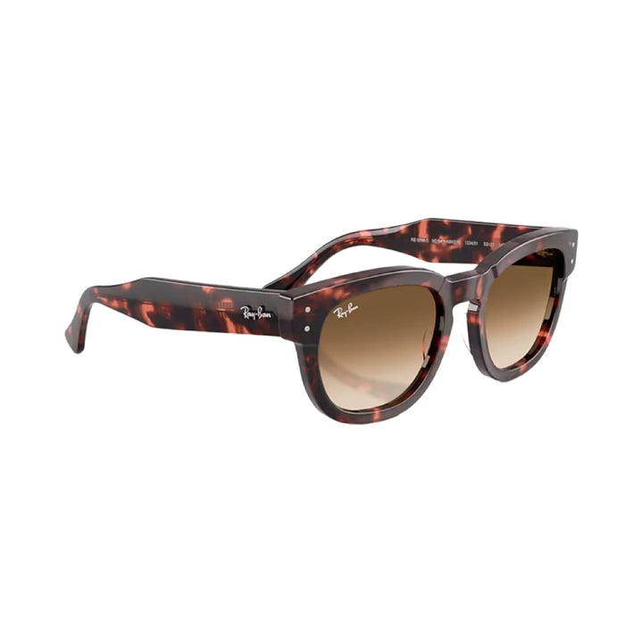 Ray-Ban Mega Hawkeye Polished Pink Tortoise with Brown Gradient Lenses