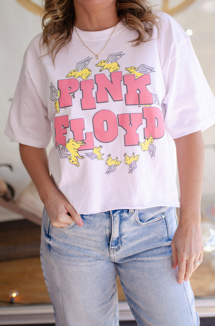 Pink Floyd Cropped Tee