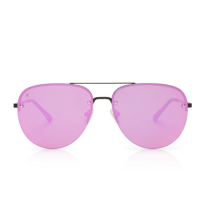 Dime-Cienega-Matte Black Pink Sunglasses