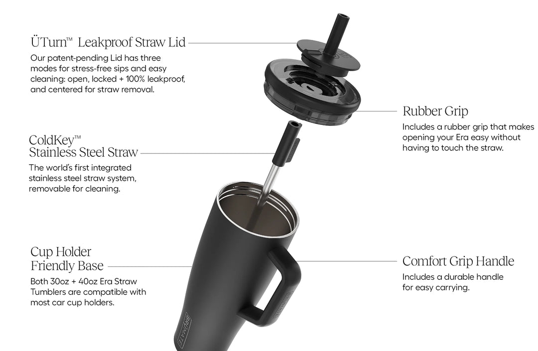 Brumate Era Tumbler 40oz Lilac Dusk