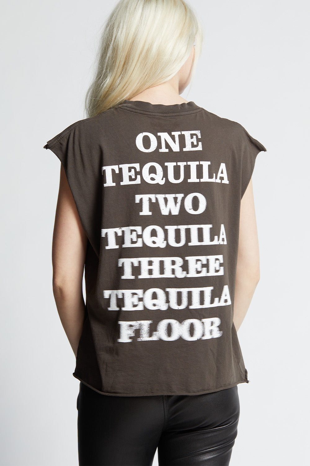 Tequila Por Favor Pepper Cut Sleeve Tee